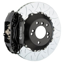 Load image into Gallery viewer, Brembo 90-05 NSX Rear GT BBK 4 Piston Cast 345x28 2pc Rotor Slotted Type-3-Black