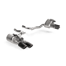 Akrapovic 2017 Porsche Panamera 4/Sport Turismo (971) Slip-On Race Line (Titanium) (Req. Tips)