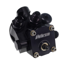 Peterson Fluid Systems Primer Filter Mount -10AN 1 1/2-12 - Right Side Inlet
