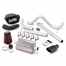 Load image into Gallery viewer, Banks Power 07-11 Jeep 3.8L Wrangler - 4dr Stinger Sys (no AutoMind) - SS Single Exh w/ Black Tip