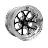 Weld S76 15x9 / 5x4.5 BP / 6.5in. BS Black Wheel (Medium Pad) - Non-Beadlock