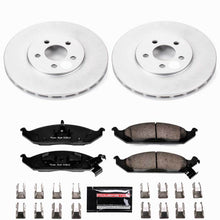 Load image into Gallery viewer, Power Stop 95-00 Chrysler Cirrus Front Z23 Coated Brake Kit