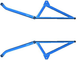 Cusco Power Brace Front Side CT9A Evo 7/8/9