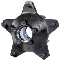 Load image into Gallery viewer, Wilwood hub starlite 55 std rear 1 ton bearing races black drilled stud