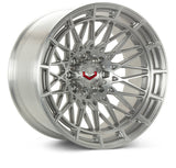 Vossen LCX-03 22x12 - 8x180 - ET44 - Ultra Deep - 124.3 - Brushed Gloss Clear Wheel