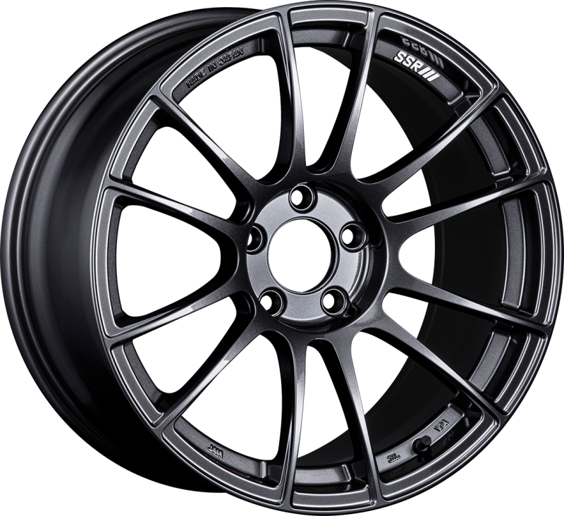 SSR GTX04 19x10.5 5x112 35mm Offset Black Graphite Wheel