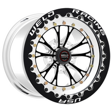 Load image into Gallery viewer, Weld Vitesse 17x11 / 5x115mm / 5.7in BS Black High Pad Wheel - Black SBL