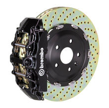 Load image into Gallery viewer, Brembo 00-06 Suburban Front GT BBK 8 Piston Cast 380x34 2pc Rotor Drilled-Black