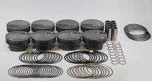 Load image into Gallery viewer, Mahle MS Piston Set BBC 498ci 4.320in Bore 4.25in Stroke 6.385in Rod .990 Pin 18cc 10.3 CR Set of 8