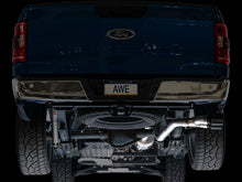 Load image into Gallery viewer, AWE 21-25 Ford F150 (14th Gen Reg Cab) Cat-Back Exhaust - 4.5in Dual Side Exit Diamond Black Tips