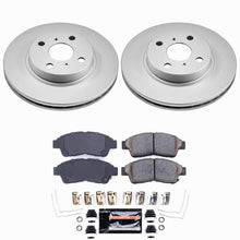 Load image into Gallery viewer, Power Stop 93-97 Geo Prizm Front Z23 Coated Brake Kit