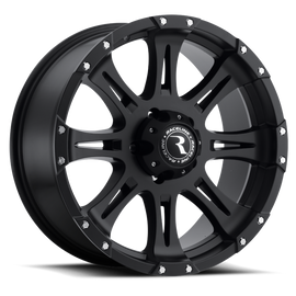 Raceline 981 Raptor 16x8in / 6x139.7 BP / 0mm Offset / 106.1mm Bore - Satin Black Wheel