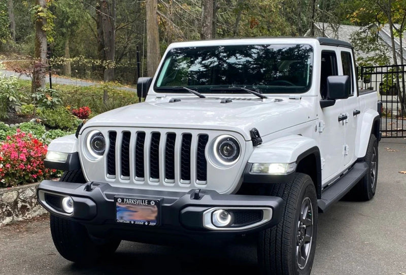 Oracle Jeep Wrangler JL/Gladiator JT Sport High Performance W LED Fog Lights - White NO RETURNS