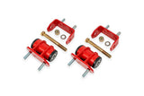 BMR 05-13 Chevrolet Corvette C6 Solid Delrin Transmission/Differential Mount - Red