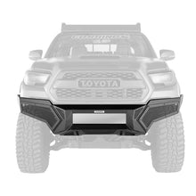 Load image into Gallery viewer, Go Rhino 24-26 Toyota Tacoma (4dr) Element Front Bumper w/ Fixed Light Bar Mount - Tex. Blk