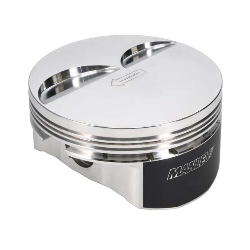 Manley Chevrolet LS Piston Set - 4.080in Bore 1.115in CH, -4.00 CC