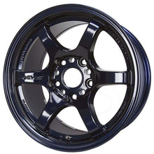 Load image into Gallery viewer, Gram Lights 57DR-X 17X8.5 -10 6x139.7 Dark Blue Chrome Coating