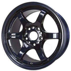 Gram Lights 57DR-X 17X8.5 -10 6x139.7 Dark Blue Chrome Coating