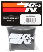 Load image into Gallery viewer, K&amp;N 6in ID x 6inH Closed Top Black Drycharger Air Filter Wrap