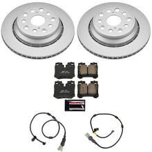 Load image into Gallery viewer, Power Stop 10-17 Lexus LS460 Rear Z23 Coated Brake Kit