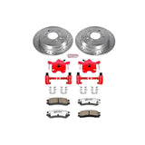 Power Stop 08-09 Buick Allure Rear Z26 Street Warrior Brake Kit w/Calipers