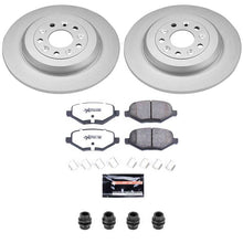 Load image into Gallery viewer, Power Stop 13-14 Ford Edge Rear Z36 Coated Truck &amp; Tow Brake Kit
