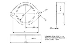 Load image into Gallery viewer, GReddy 2.5in Universal Exhaust Gasket