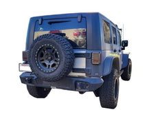 Load image into Gallery viewer, Go Rhino 07-18 Jeep Wrangler JK/JKU Trailline Rear Full Width Bumper - Tex. Blk