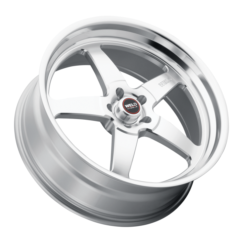 Weld Ventura Street 22x10.5 / 5x120.65 / 6.25 BS / 78.1 HB - Gloss Machined - Non-BL Wheel