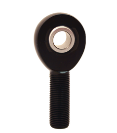 QA1 A Series Endura Rod End - Male/Right Hand - .5in Bore x 5/8-18 - Black Aluminum