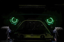 Load image into Gallery viewer, Oracle 7in High Powered LED Headlights - Black Bezel - ColorSHIFT No Controller NO RETURNS