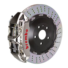 Load image into Gallery viewer, Brembo 03-07 Cayenne/S/Turbo Fr GTR BBK 6Pis Billet 405x34 2pc Rotor Drilled-Nickel