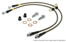 Load image into Gallery viewer, StopTech 04-08 Cadillac STS / 05-08 14-15 Chevrolet Corvette Stainless Steel Rear Brake Lines