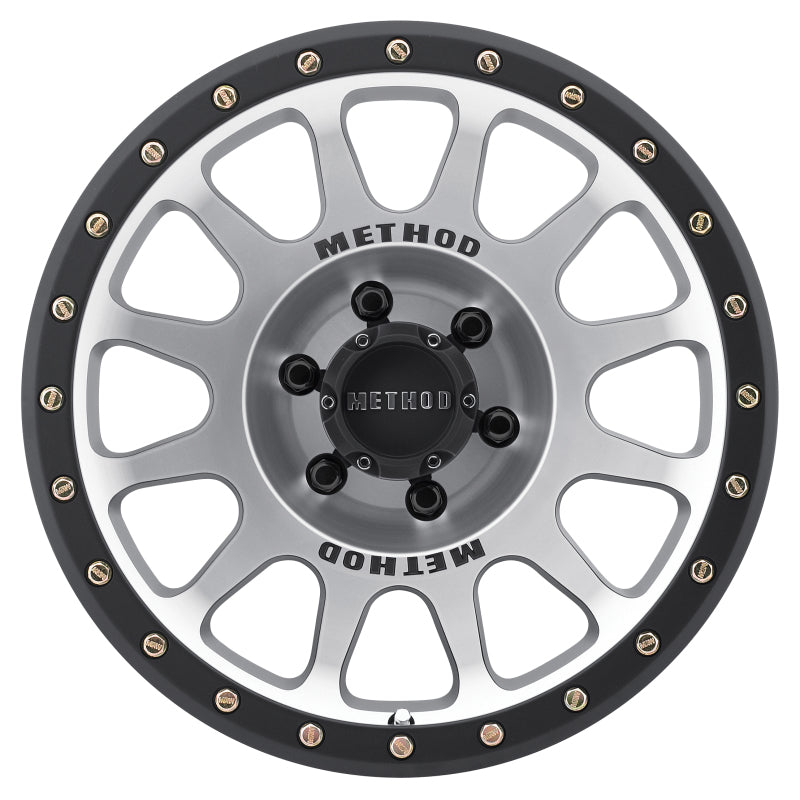 Method MR305 NV 18x9 -12mm Offset 6x5.5 108mm CB Machined/Black Street Loc Wheel