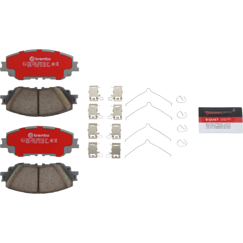 Brembo 2018+ Lexus ES (Z10/A10/H10) Xtra Ceramic Brake Pad - Front