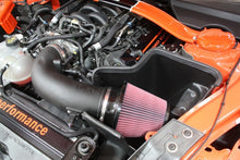 Load image into Gallery viewer, JLT 15-19 Ford Mustang GT350/GT350R Black Textured Cold Air Intake Kit w/Red Filter - Tune Req