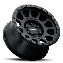 Load image into Gallery viewer, Method Wheels MR305 NV 18x9 +18mm Offset 6x135 94mm CB Matte Black - Gloss Black Lip