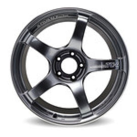 Advan TC4 18x9 +35 5x114.3 Racing Gunmetallic and Ring Wheel
