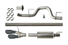 Load image into Gallery viewer, Roush 10-14 Ford F-150 / Raptor 6.2L Side Exit Black Tip Cat Back Exhaust