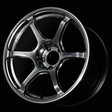 Advan RG-4 17x9.0 / +63 Offset / 5x114.3 / 73mm Bore / Racing Hyper Black and Ring