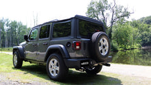 Load image into Gallery viewer, Corsa 2018-2024 Jeep Wrangler JL 2.5in Dual Rear Exit Polished Tips Touring Axle-Back Exhaust