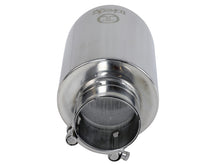 Load image into Gallery viewer, aFe Takeda Universal Exhaust Tip 2-1/2 IN Inlet x 4-1/2 IN Outlet x 7 IN L- Polished