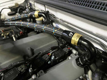 Load image into Gallery viewer, GReddy AN16 150 DEGREE HOSE END SWIVEL BLACK/GOLD ANODIZED