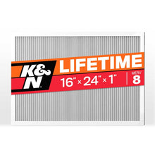 Load image into Gallery viewer, K&amp;N HVAC Filter 16 X 24 X 1 Merv 8