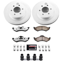 Load image into Gallery viewer, Power Stop 00-02 Dodge Dakota Front Z36 Coated Truck &amp; Tow Brake Kit