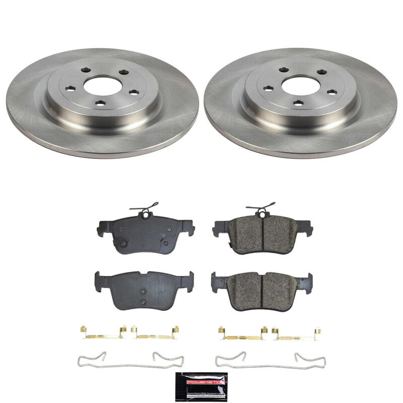 Power Stop 21-24 Ford Mustang Mach-E Rear Autospecialty Brake Kit