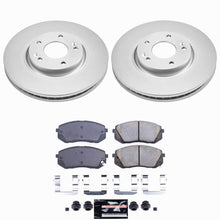 Load image into Gallery viewer, Power Stop 10-15 Hyundai Tucson Front Z23 Coated Brake Kit