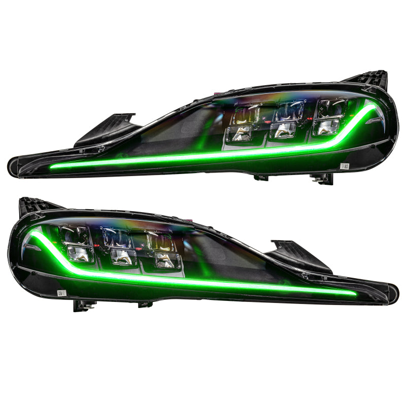 Oracle 20-21 Toyota Supra GR RGB+A Headlight DRL Upgrade Kit - ColorSHIFT 2 NO RETURNS