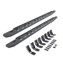 Load image into Gallery viewer, Go Rhino 20-25 Chevrolet Silverado 2500 RB30 Slim Running board + Brackets - Textured Black