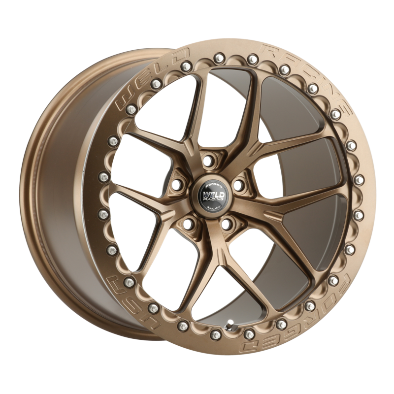 Weld RM105 18x11.5 / 5x120 / 8 BS / 67.1 HB - Satin Bronze - Non-BL Wheel